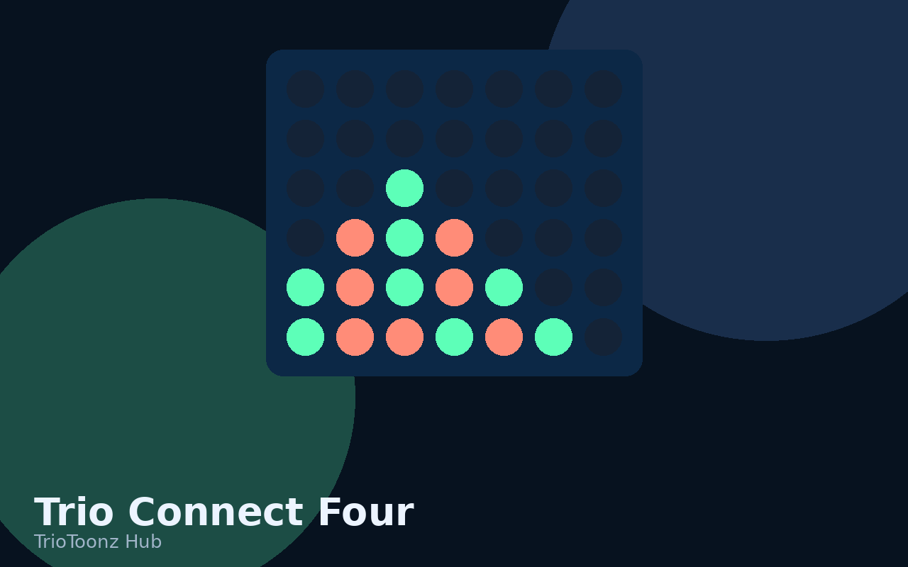 Trio Connect Four board reference