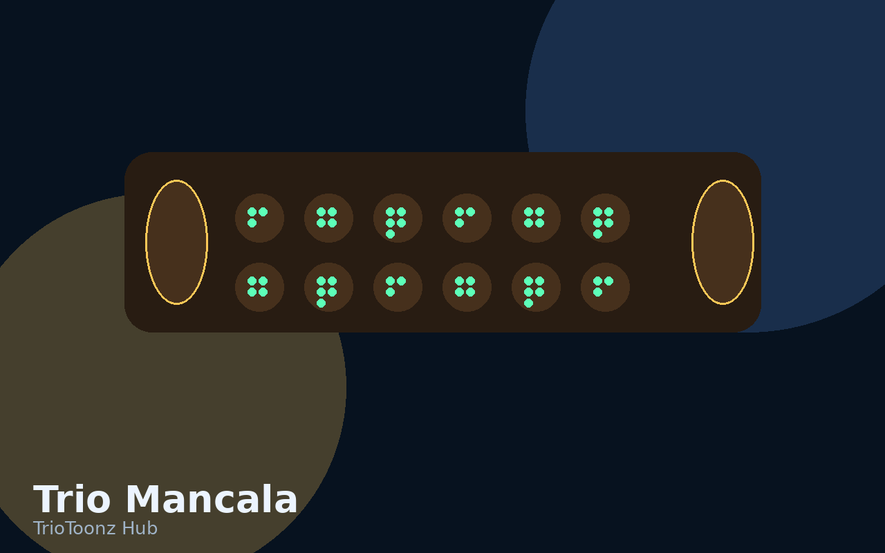 Trio Mancala board reference