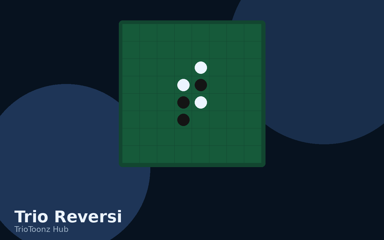 Trio Reversi board reference