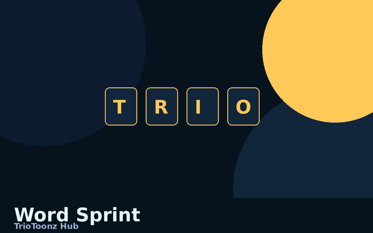 Word Sprint preview